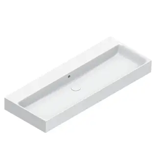 Catalano Premium Раковина подвесная 120х47 см, без отверстия под смеситель, перелив, цвет: белый мат 0221200021