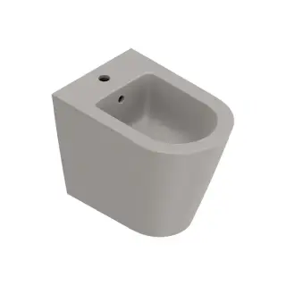 Catalano Zero Биде напольное 35х55 см, 1 отверстие под смеситель, перелив, цвет: tortora satinato 0119551032