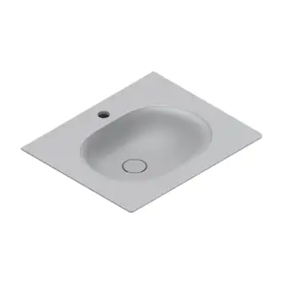 Catalano Sfera Раковина накладная 60х50 см, 1 отверстие под смеситель, цвет: cemento satinato 0520611023