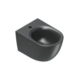 Catalano Sfera Биде подвесное 35х50 см, c 1 отверстием под смеситель и переливом, цвет: черный мат. 0518501022