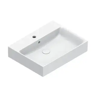 Catalano Premium Раковина подвесная 60х47 см, 1 отвер. под смеситель, перелив, цвет: белый матовый 0220601021