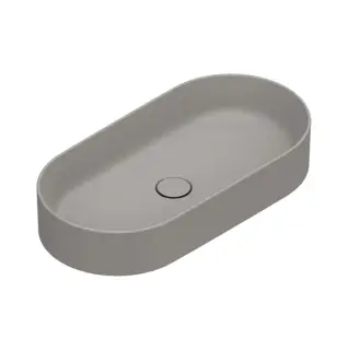 Catalano Zero Раковина чаша 70х35 см, без перелива, цвет: tortora satinato 0122700032