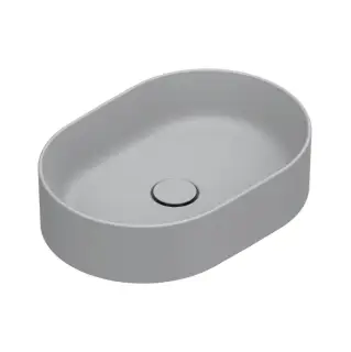 Catalano Zero Раковина чаша 50х35 см, без перелива, цвет: cemento satinato 0122500023