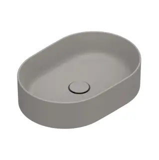 Catalano Zero Раковина чаша 50х35 см, без перелива, цвет: tortora satinato 0122500032