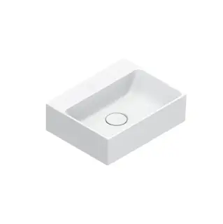 Catalano Premium Раковина подвесная 40х32 см, без отверстия под смеситель, цвет: белый матовый 0220420021