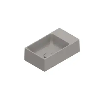 Catalano Premium Раковина подвесная 40х23 см, без отверстия под смеситель, цвет: tortora satinato 0220410032