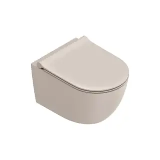 Catalano Sfera Унитаз подвесной 35х50 см, безободковый, смыв торнадо, цвет: seta satinato 0511500031