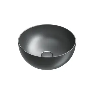 Catalano Green Раковина чаша d40 см, без перелива, цвет: черный матовый 0423400022
