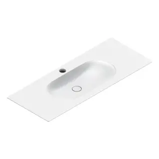 Catalano Sfera Раковина накладная 125х50 см, 1 отверстие под смеситель, цвет: белый матовый 0521261021