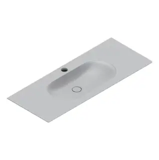 Catalano Sfera Раковина накладная 125х50 см, 1 отверстие под смеситель, цвет: cemento satinato 0521261023