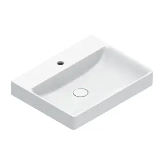 Catalano Green Раковина подвесная 60х47 см, 1 отверстие под смеситель, цвет: белый глянцевый 0420601001