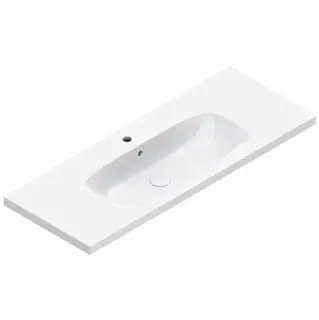 Catalano Alvea Раковина подвесная 120х46 см, 1 отверстие под смеситель, перелив, цвет: белый глянец 0621211001