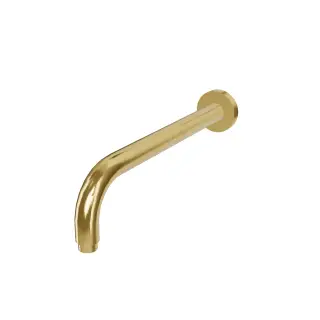 Treemme Shower Кронштейн для верхнего душа настенный 31,7 см, цвет: латунь брашированная ITRTBR188UZ