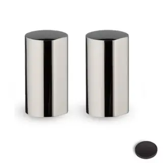 Fima Carlo Frattini Ручка для смесителя, комплект из 2 шт., цвет: black matt S4NS