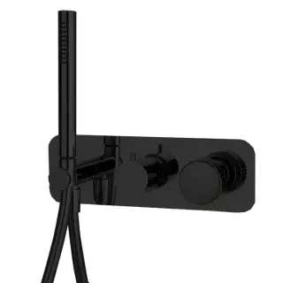 Fima Carlo Frattini Texture Collection Смеситель для душа встраив, без накладки, цвет: black matt F5619WX2XNS