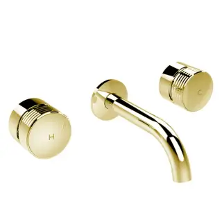 Fima Carlo Frattini Texture Collection Смеситель для раковины встраив., без накладки, цвет: gold F5601/5HOR