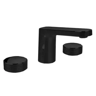 Fima Carlo Frattini Texture Collection Смеситель для раковины, на 3 отвер, д/к, цвет: black matt F5601HNS