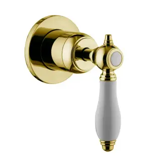 Fima Carlo Frattini Herend Переключатель потоков на 2 источника, цвет: gold F5423/2CBOR