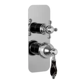 Fima Carlo Frattini Herend Смеситель для душа встраиваемый, 2-3 потребителя, цвет: chrome F5409X6CNCR