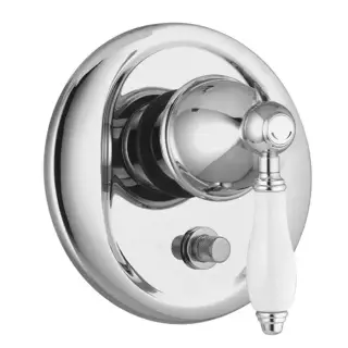 Fima Carlo Frattini Herend Смеситель для душа встраиваемый, 2 потребителя, цвет: chrome F5409X2CBCR