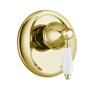 Fima Carlo Frattini Herend Смеситель для душа встраиваемый, внешняя часть, 1 потребитель, цвет: gold F5409X1CBOR