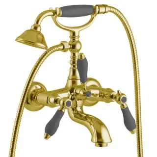 Fima Carlo Frattini Herend Смеситель для душа с душевым комплектом, цвет: gold F5404CNOR