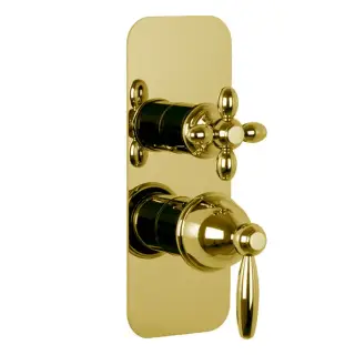 Fima Carlo Frattini Olivia Смеситель для душа встраиваемый, 2-3 потребителя, цвет: gold F5009X6OR