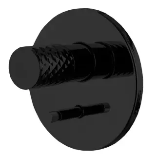 Fima Carlo Frattini Spillo Tech Смеситель для душа встраиваемый, 2 потребителя, цвет: black matt F3039TX2XNS