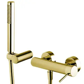 Fima Carlo Frattini Spillo Up Смеситель для душа с душевым комплектом, без излива, цвет: gold F3035OR