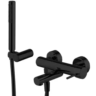 Fima Carlo Frattini Spillo Up Смеситель для душа с душевым комплектом, цвет: black matt F3034NNS