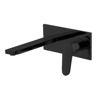 Fima Carlo Frattini Spot Смеситель для раковины встраиваемый, излив 15 см, цвет: black matt F3021WX5NS