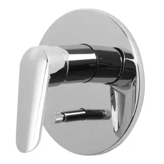 Fima Carlo Frattini Spot Смеситель для душа встраиваемый, внешняя часть, 2 потребителя, цвет: chrome F3009X2CR