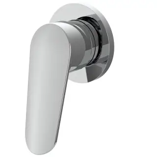 Fima Carlo Frattini Spot Смеситель для душа встраиваемый, внешняя часть, 1 потребитель, цвет: chrome F3003N1CR