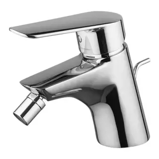 Fima Carlo Frattini Spot Смеситель для биде Water Saving, с д/к, излив 10,5 см, цвет: chrome F3002CR.2.WS