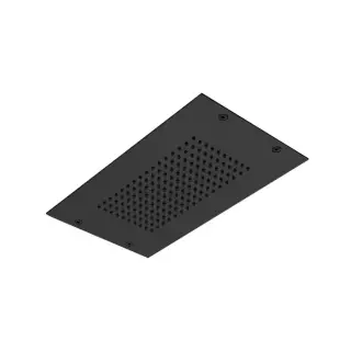 Fima Carlo Frattini Soffioni Потолочный душ 35х20 см, встраиваемый, 1 режим, цвет: black matt F2805NS