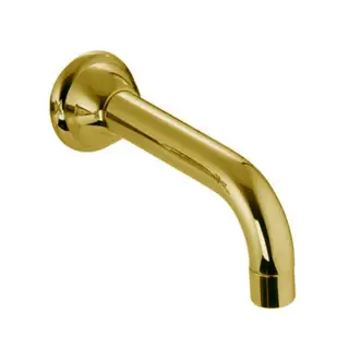 Fima Carlo Frattini Olivia Излив для ванны настенный 20,7 см, цвет: gold F2156OR