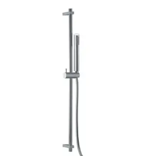 Fima Carlo Frattini Wellness Душевая штанга 88,5 см с держателем ручного душа, цвет: brushed nickel F2150SN