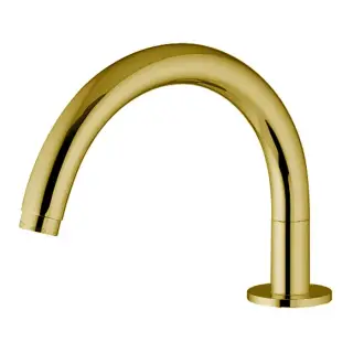 Fima Carlo Frattini Flo' Излив на борт ванны 23,2 см, цвет: gold F2158OR