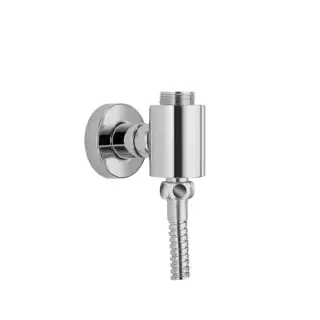 Fima Carlo Frattini Complementi Шланговое подключение 1/2х3/4 с гибким шлангом 60 см, цвет: chrome F2124CR