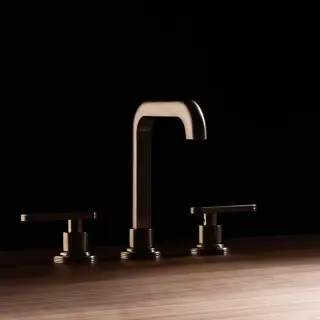 Fima Carlo Frattini Park Lane Смеситель для раковины, на 3 отвер, излив 15 см, цвет: amber bronze F1311ZL