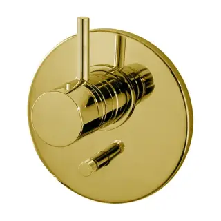 Fima Carlo Frattini Fimatherm Смеситель для душа встраиваемый, 2 потребителя, цвет: gold F4039X2OR