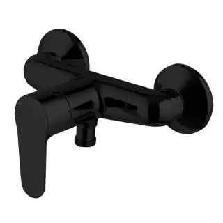 Fima Carlo Frattini Serie 22 Смеситель для душа без душевого комплекта, без излива, цвет: black matt F3835/1NS