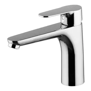 Fima Carlo Frattini Serie 22 Смеситель для раковины Energy Saving с д/к, излив 13,9 см, цвет: chrome F3831LCR.2.ES