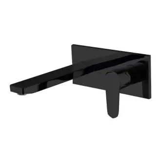 Fima Carlo Frattini Serie 22 Смеситель для раковины встраиваемый, излив 15 см, цвет: black matt F3830WX5NS