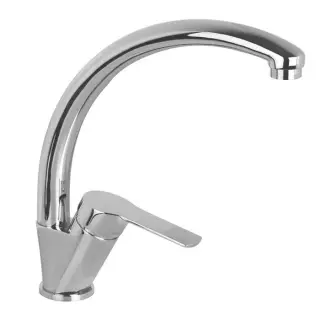 Fima Carlo Frattini Kitchen Смеситель для кухни, поворотный излив, Energy Saving, цвет: chrome F3797/2CR.ES