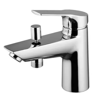 Fima Carlo Frattini Serie 4 Смеситель на борт ванны с переключателем, цвет: chrome F3784/9NCR