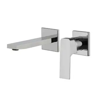 Fima Carlo Frattini Fit Смеситель для раковины встраиваемый, излив 15 см, цвет: chrome F3391WX8CR