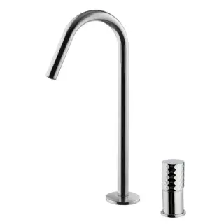 Fima Carlo Frattini Spillo Tech Смеситель для раковины на 2 отвер с д/к, излив 12,5 см, цвет: chrome F3271TNCXCR