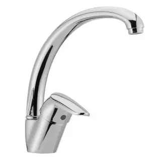 Fima Carlo Frattini Kitchen Смеситель для кухни, поворотный излив, Energy Saving, цвет: chrome F3207/2CR.ES
