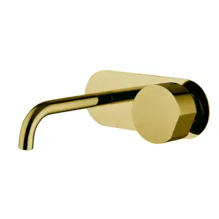 Fima Carlo Frattini So Смеситель для раковины встраиваемый, без ручки, излив 15 см, цвет: gold F3171WX5OR